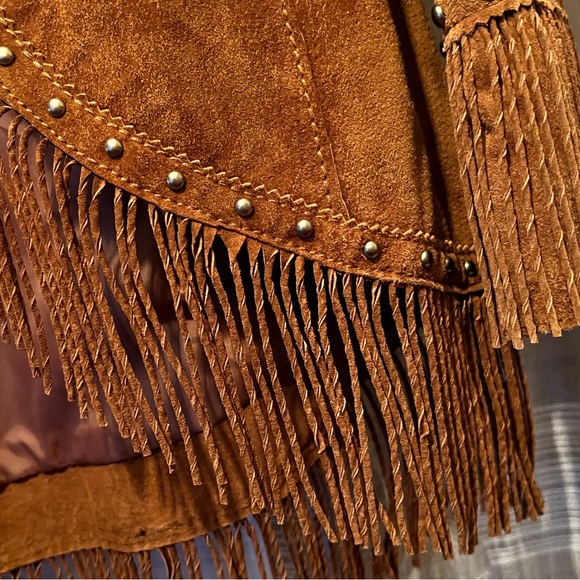 Cripple Creek Tassle Leather Jacket - Picture 5 of 7